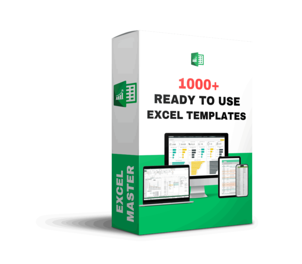 1000 + Excel Ready Template & 32 + Video Tutorials - Image 2